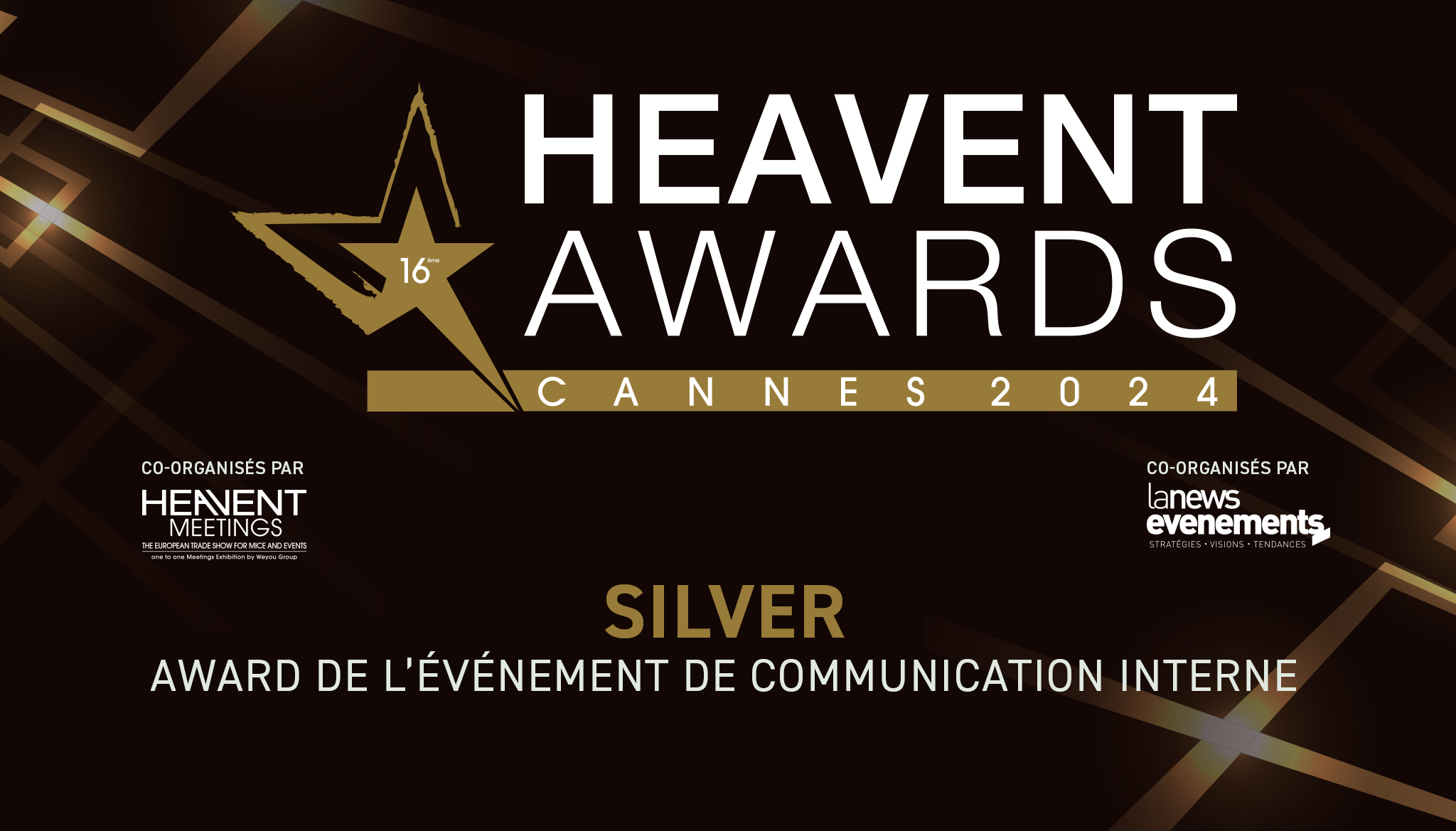 Bannière Heavent award